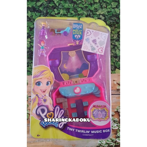 spielset Polly Pocket Secret Beach Party 14 cm lila  Kinderspielzeug  B-WARE 