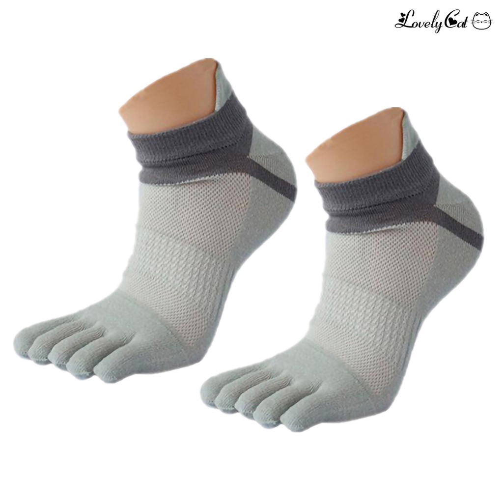 5 pares PUTUO Calcetines Dedos Hombres Calcetines de Deportes de Algodón Hombres Cinco Calcetines del dedo del pie 