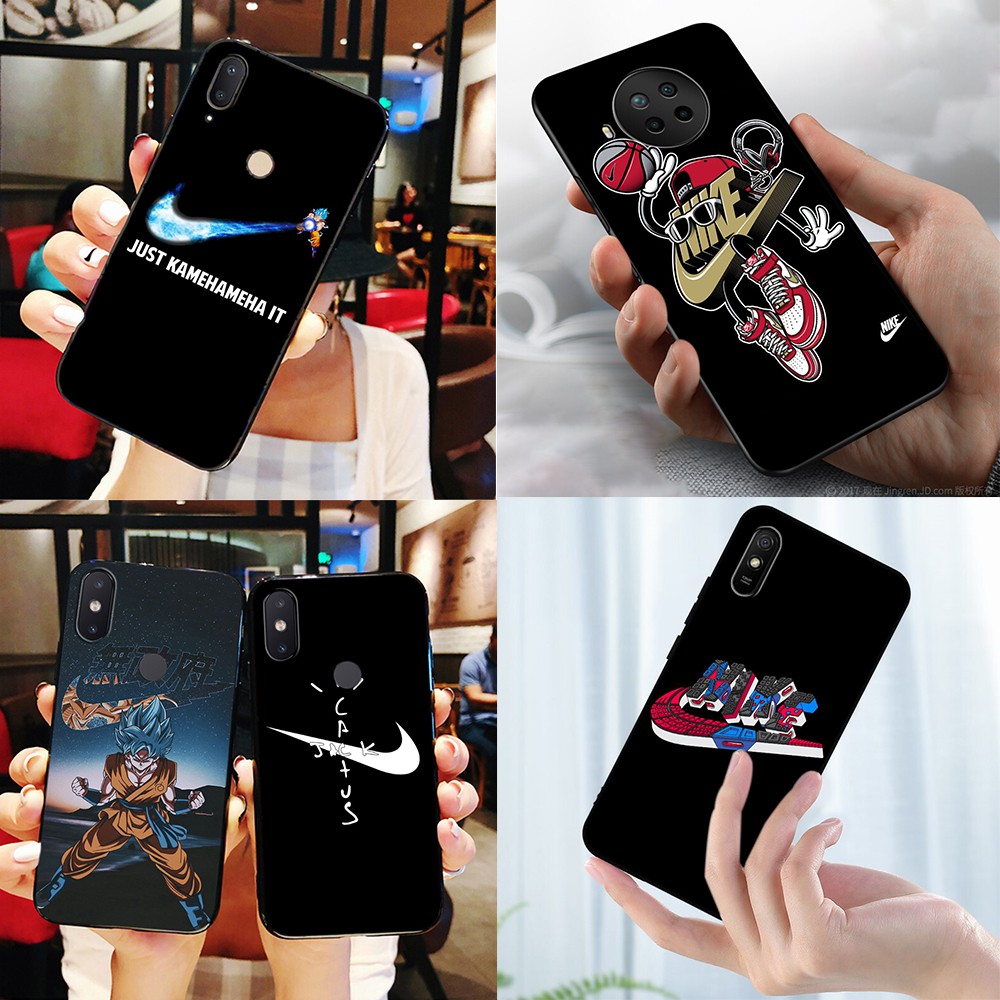 aumento capitán Solitario Xiaomi Redmi 9 9A note 5 7 8 Pro 8T 9T K20 9 Max Funda De Silicona Suave  TPU B146 Nike Logo | Shopee México