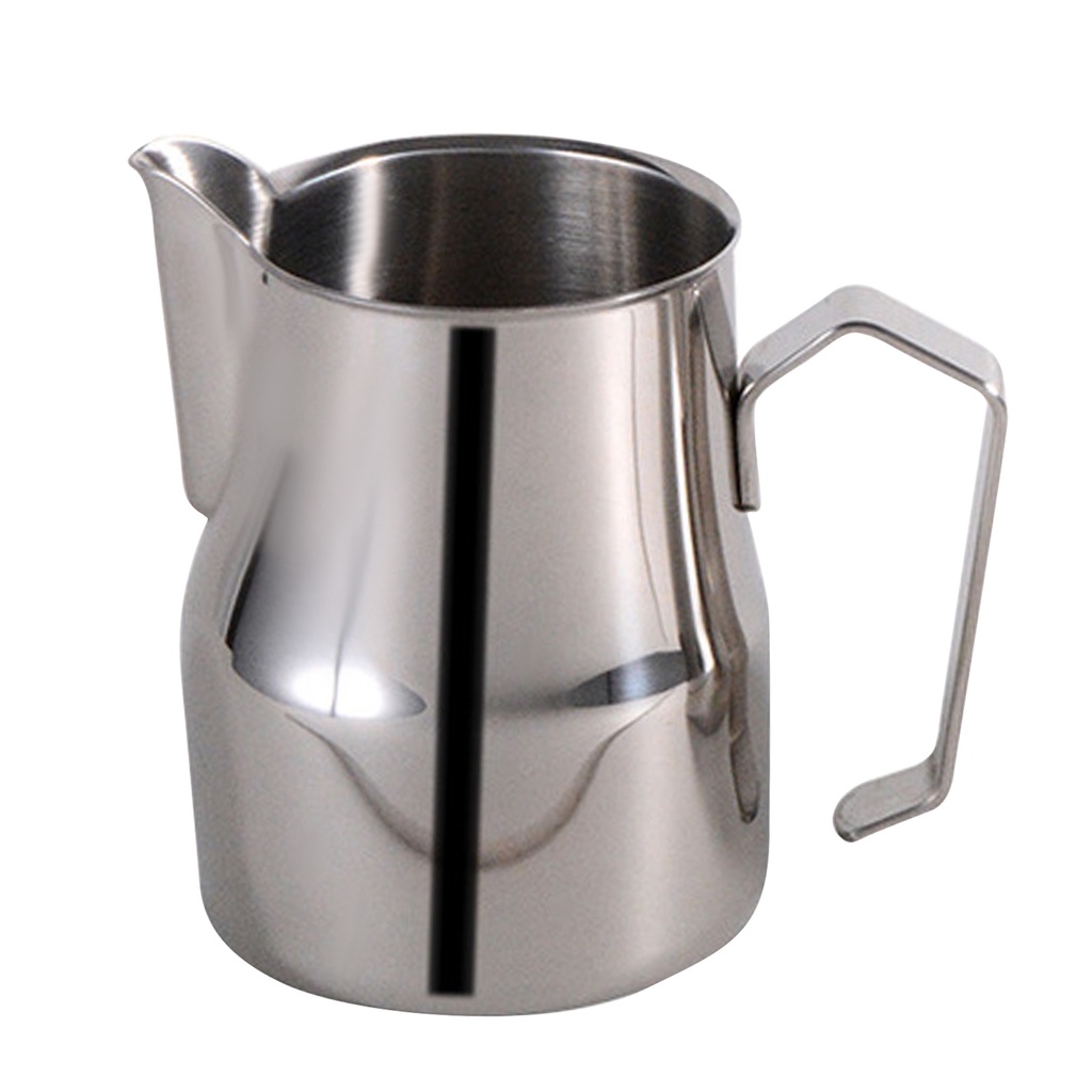 jarra de leche para máquina de café taza de leche de acero inoxidable 304 jarra de leche de acero inoxidable Jarra de leche espumosa 