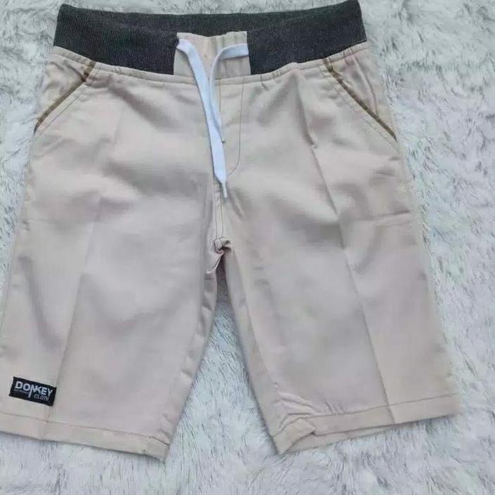 Último último| Chino Rip goma cintura cordón Chinos peinado Streed elástico  algodón pantalones cortos para hombres | Shopee México