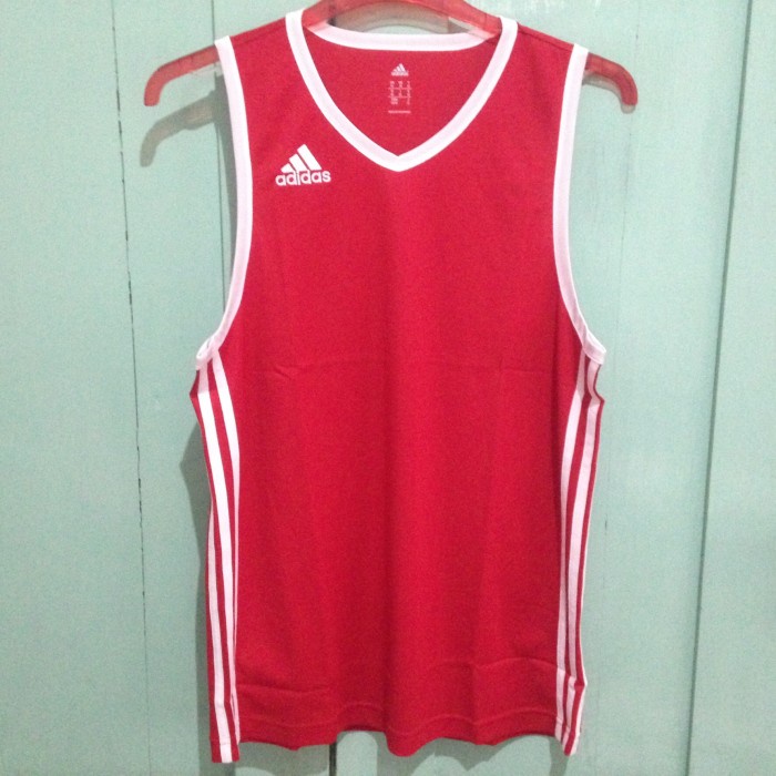 Adidas Basketball rojo M. Jersey de | Shopee México