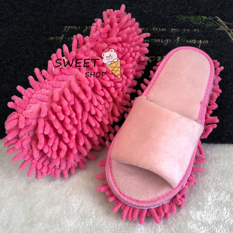 Mop zapatillas de casa Lazy Floor Foot socks zapatos rápidamente pulir limpieza de polvo