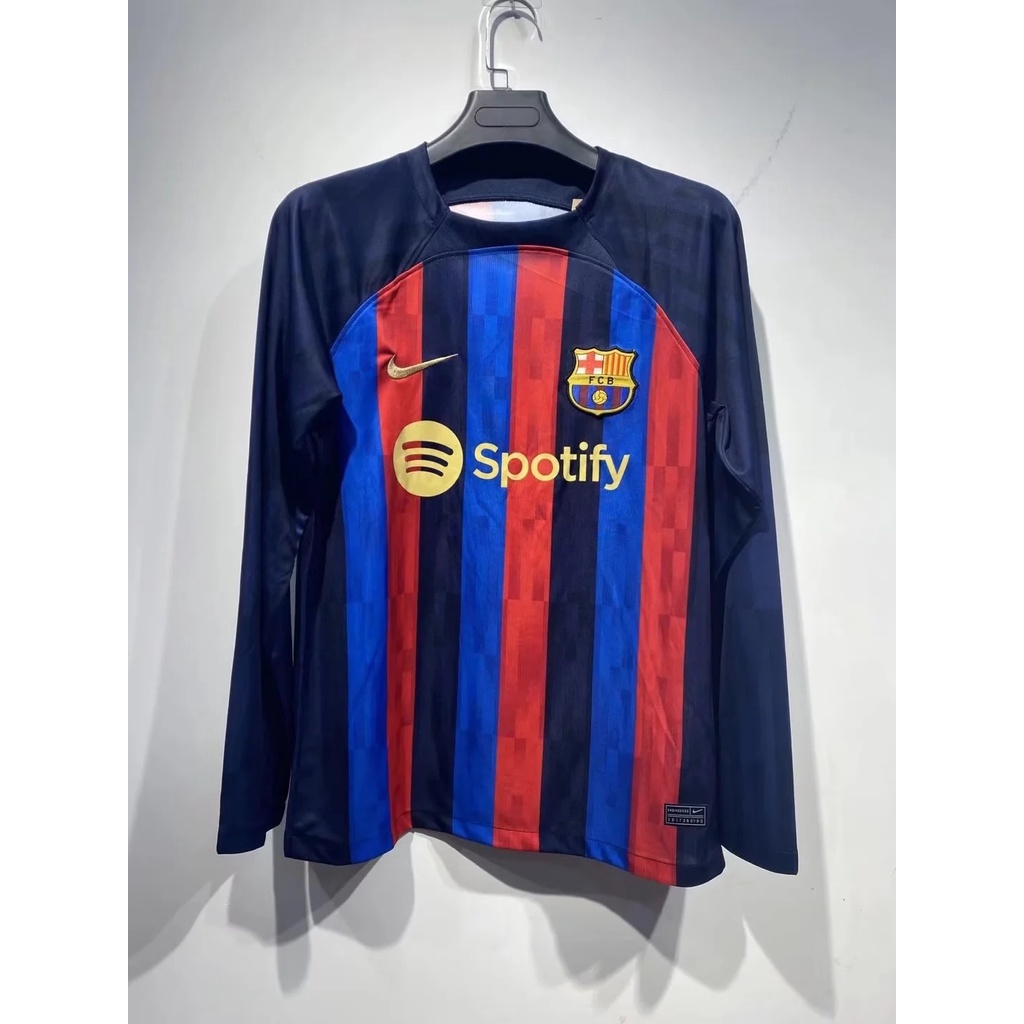 Messi Coutinho Kinder Erwachsene Sport Fußball Kleidung Anzug LONGMM Barcelona Heimfußball Anzug Anzug Plaid Trikot Neue 10 