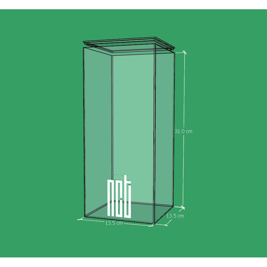 Caja acrílica para tienda NCT Lightstick Box / NCT Lightstick / NCT Lightstick Box