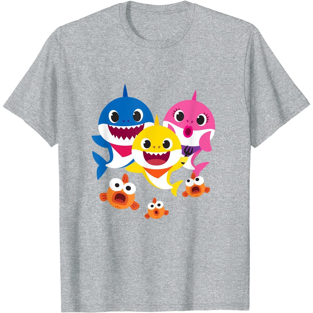 Camiseta Pinkfong Baby Shark familia ropa de moda Tops niños niñas niños  niñas Distro personaje 1-12 años Premium | Shopee México