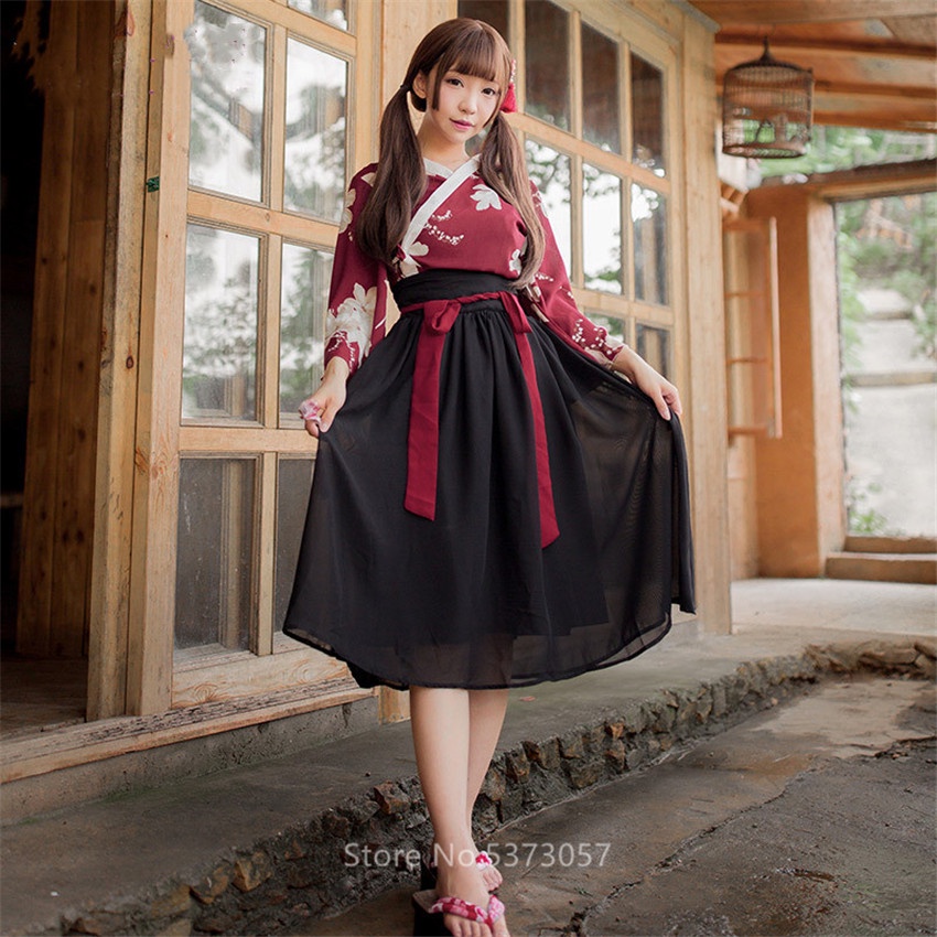 Oriental Hanfu Mujeres Vintage Ropa China Tradicional Traje De Baile  Popular Impresión De Hadas Cintura Alta Sexy Vestido Trompeta Manga \ |  Shopee México
