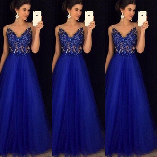 Compra vestidos noche azul - En Línea 2023 | Shopee México