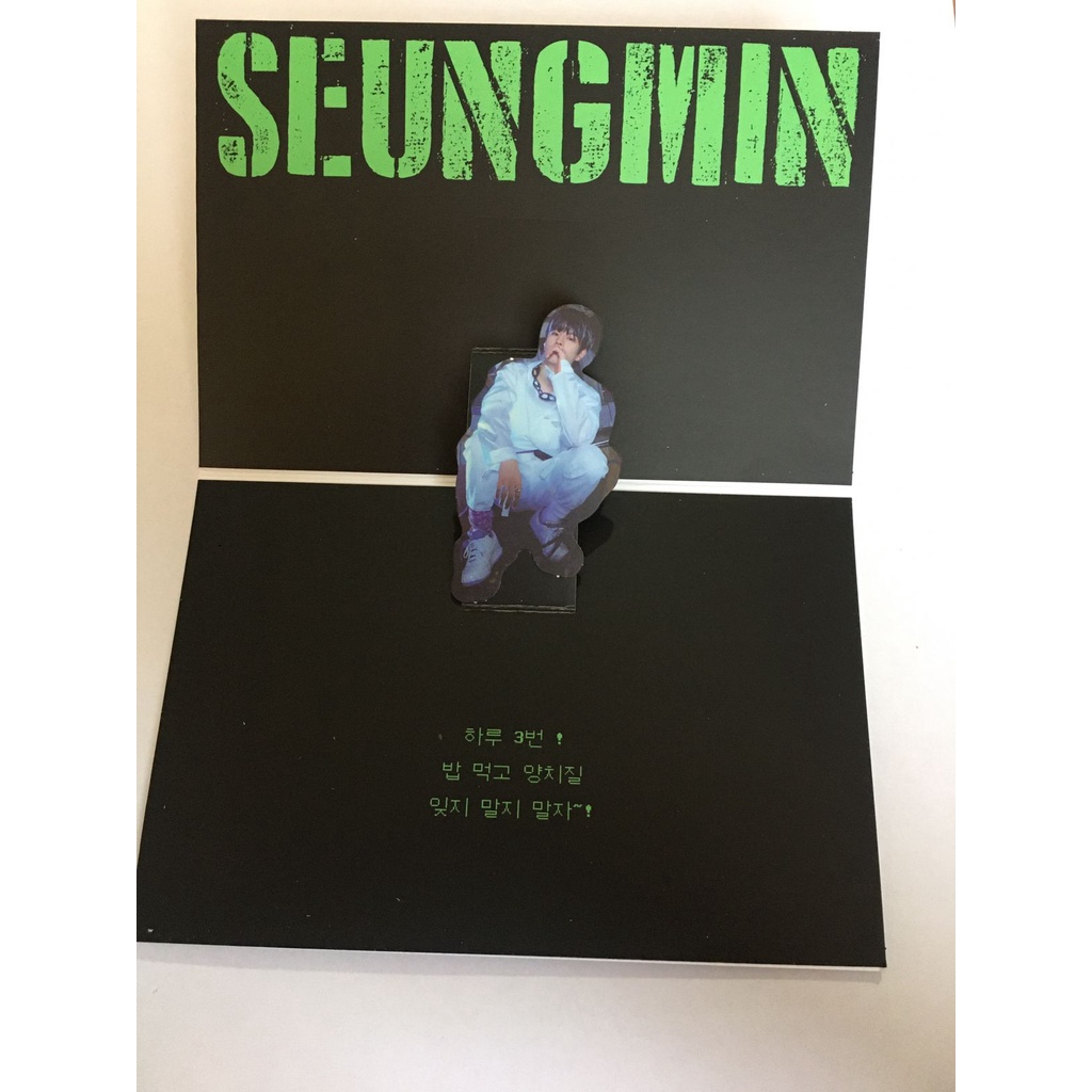 STRAY KIDS TARJETA POPUP SEUNGMIN Shopee México