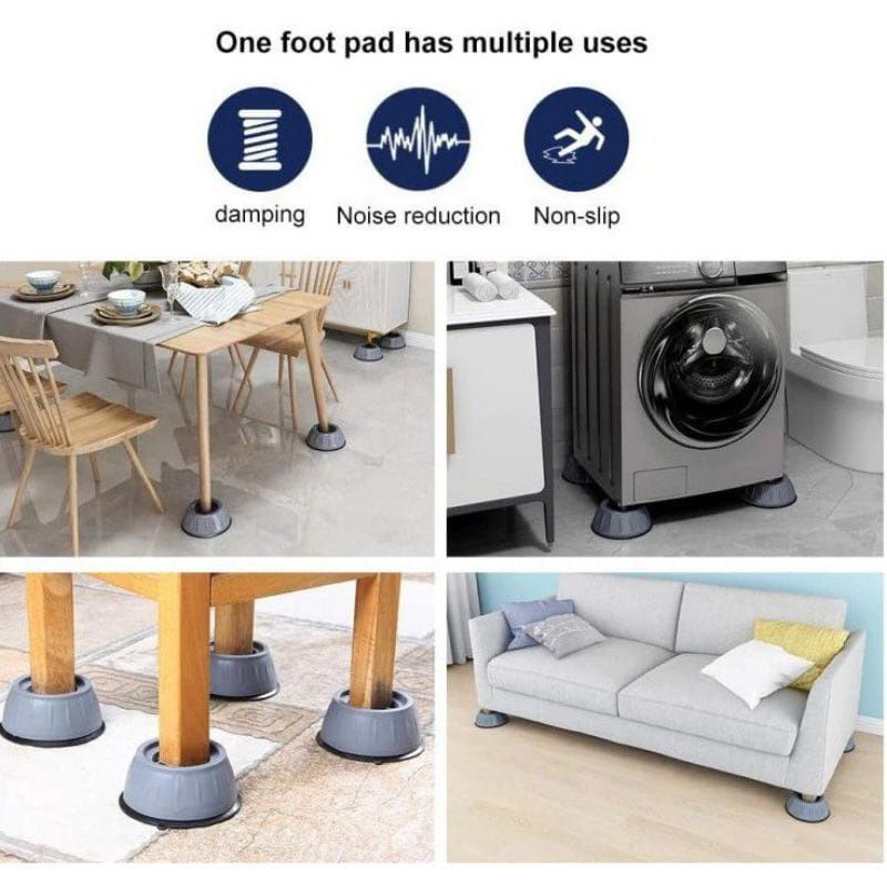 Anti vibración lavadora refrigerador sofá mesa pie almohadilla | Shopee  México
