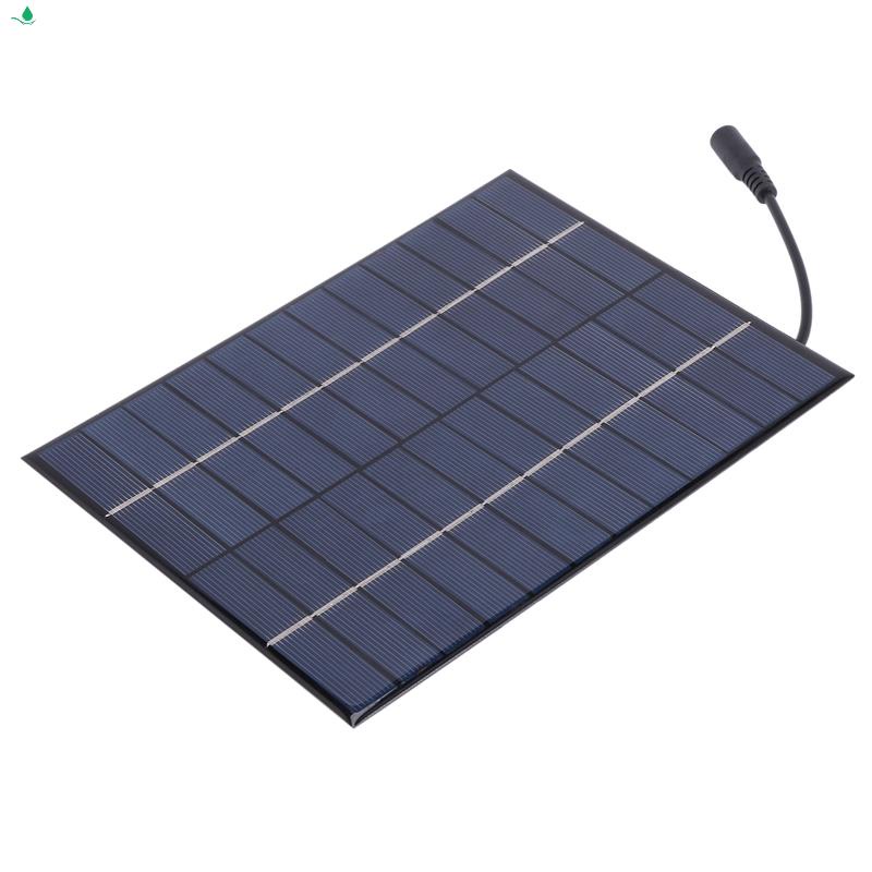 DUAO 12V 5.2W panel solar Celulas solares policristalinas de silicio de Modulo de bricolaje de Epoxi Solar Cargador de bateria salida de CC 