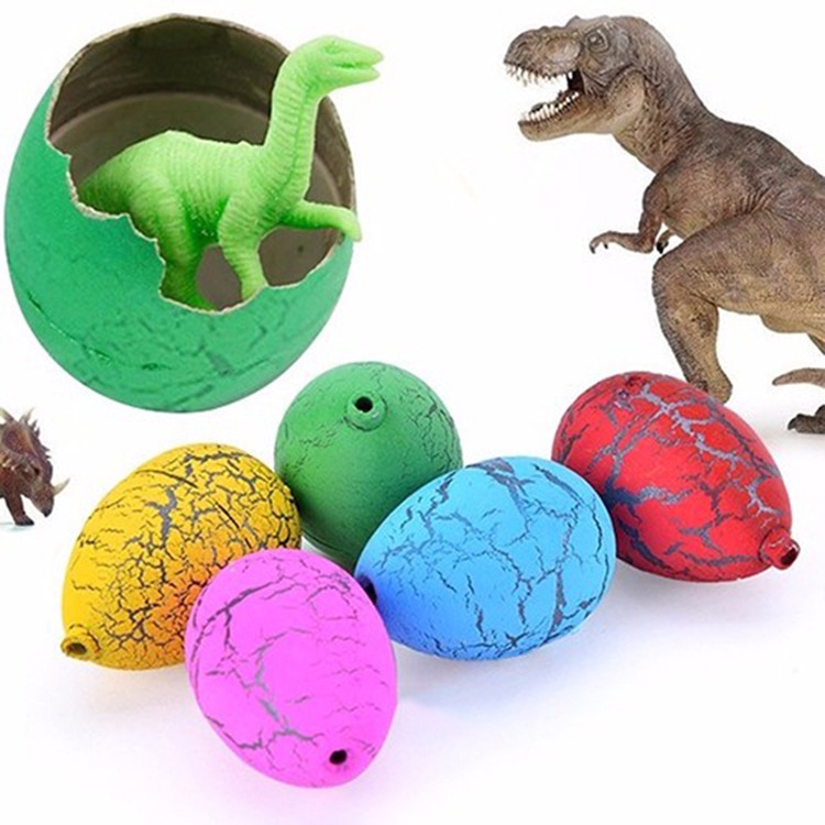 Pequeño Color Agrietado Huevo De Dinosaurio Inflado Juguetes Educativos Para  Niños Eclosionando Pascua | Shopee México