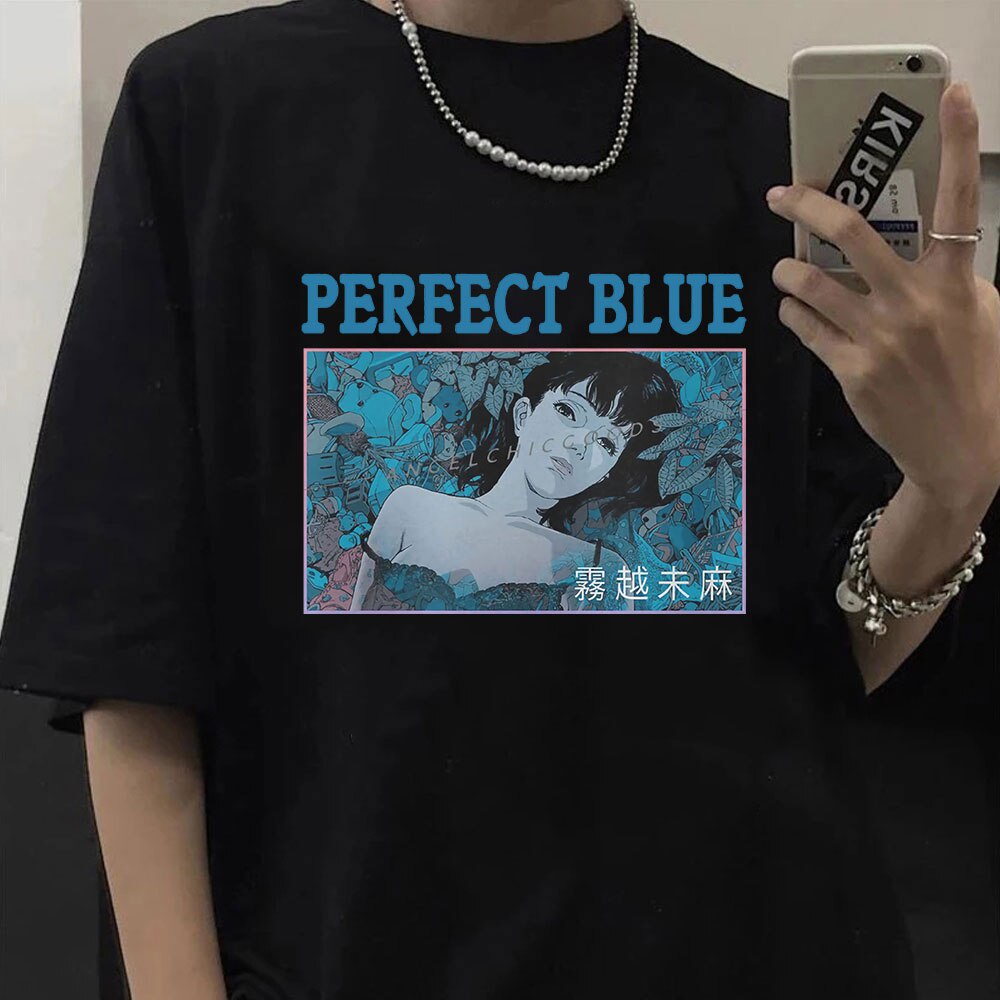 Camiseta Chica Anime Japonés Perfecto Azul Casual Manga Corta Verano  Algodón Estética 90S Ropa Unisex Harajuku Camisetas | Shopee México