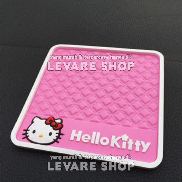 Alfombrilla antideslizante para salpicadero de coche, accesorios para salpicadero de coche, diseño de Hello Kitty