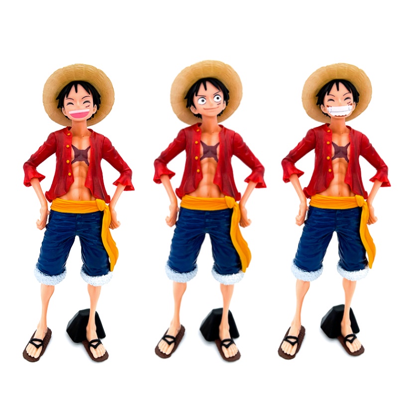 Una Pieza Hecha A Mano Cara Sonriente Grupo De Risa Luffy Puede Cambiar ...