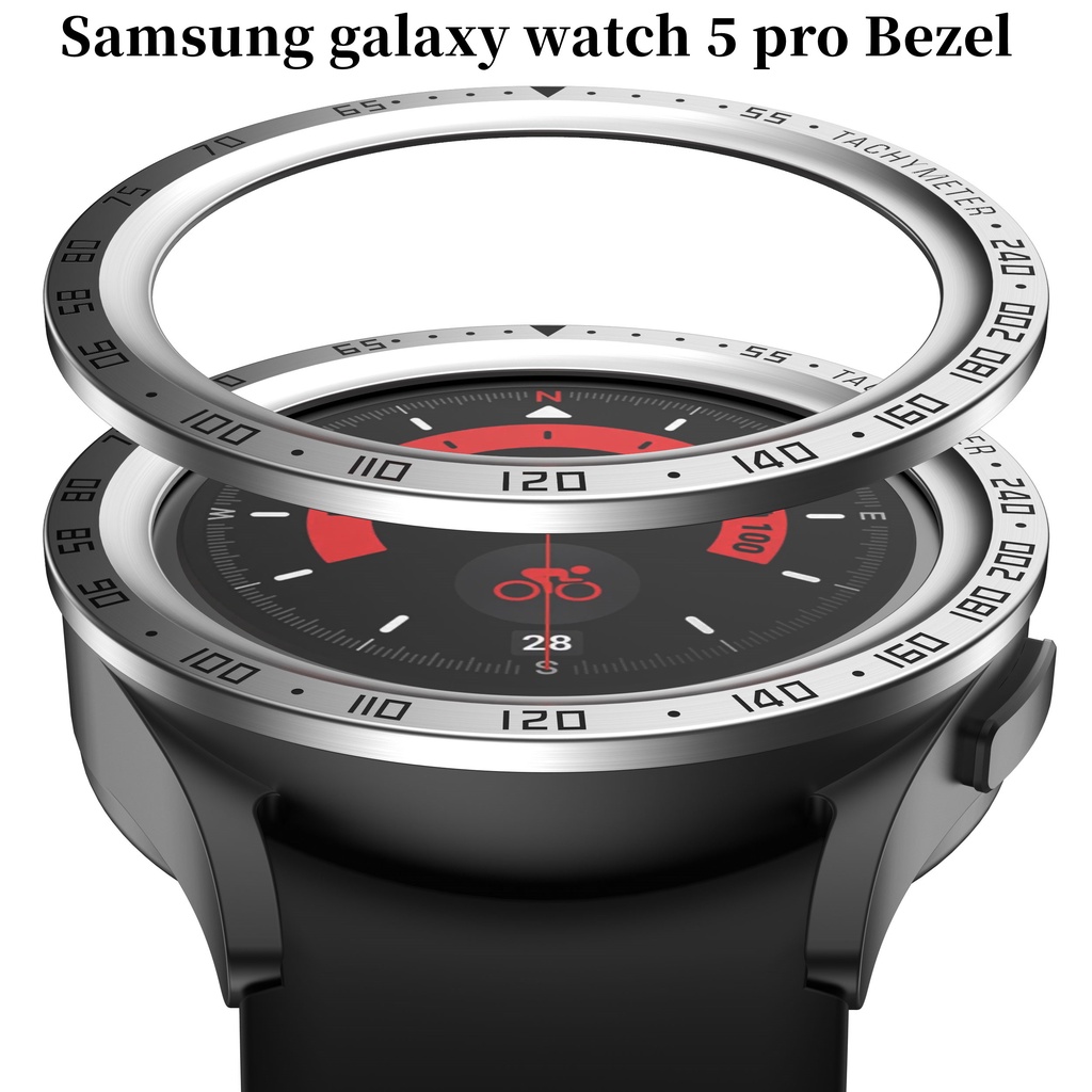 Bisel De Metal Para samsung galaxy watch 5 pro Bezel 45mm case Frame