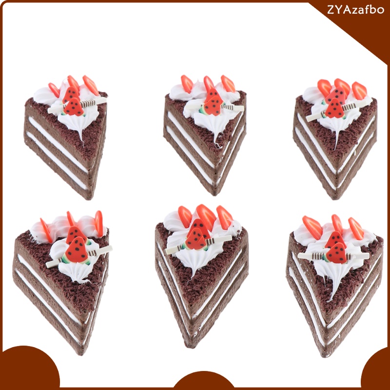 Fake Cake 6pcs Simulation Artificial Food Cake Model Shopee Mexico