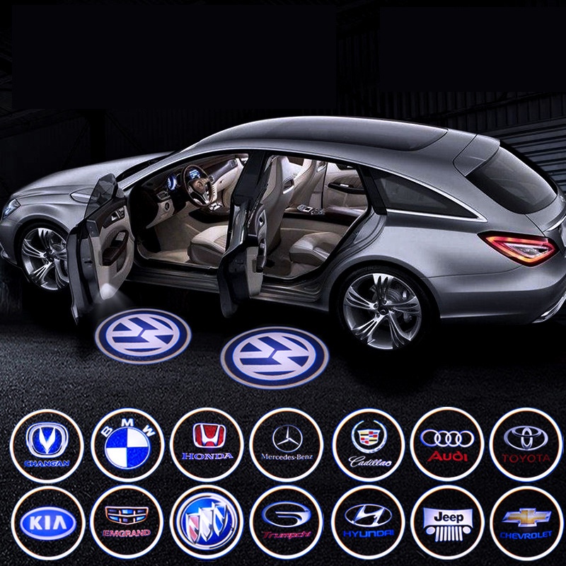 para coche Juegos de piezas y componentes de iluminación Sunshine Fly 2 LED Auto iluminación para puerta coche puertas einstieg iluminación proyector Laser Door Bienvenida Logo Proyección luces raghuinstech.com
