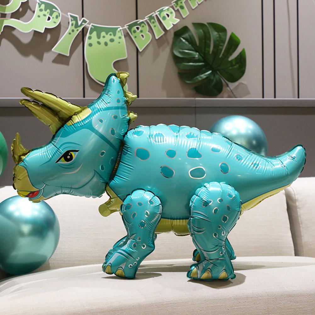 Globos de papel de aluminio de dinosaurios grandes 4D para  niños/niños/decoraciones Birt G9K5 | Shopee México
