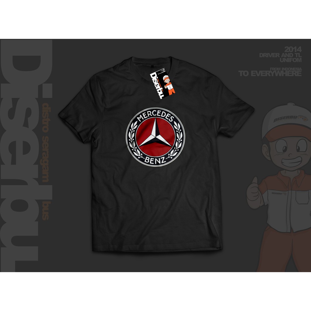 Camiseta BUS ropa DISTRO camiseta manía PO BUS MERCEDES BENZ | Shopee México