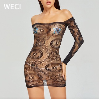 listo STOCK]WECI mujeres Fishnet vestido Body de malla falda disfraz medias  cuerpo Sexy caliente lencería erótica gran tamaño Xxxl ropa puta | Shopee  México