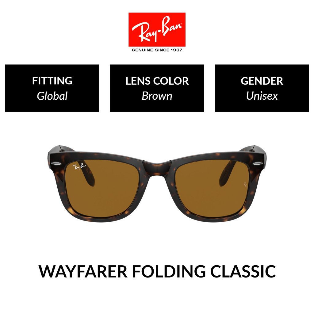 ray ban wayfarer plegables azules