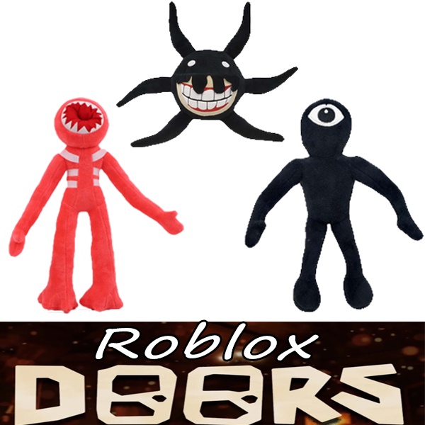 Roblox Doors Figure Plush Toy Escape The Doors Digital Monster Horror Game Around Plush Toys