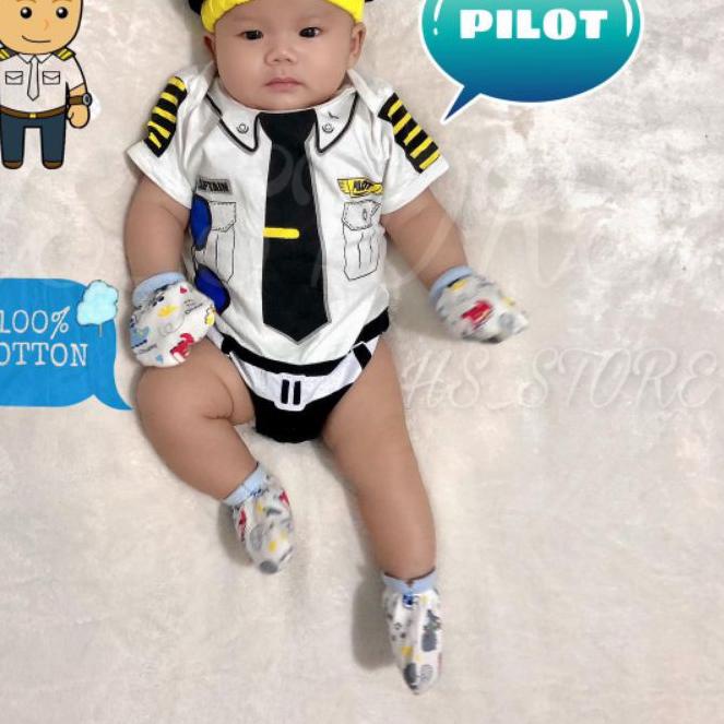 Bebé piloto jersey/ropa de bebé/ropa de bebé/jersey de bebé/disfraz de  bebé! | Shopee México
