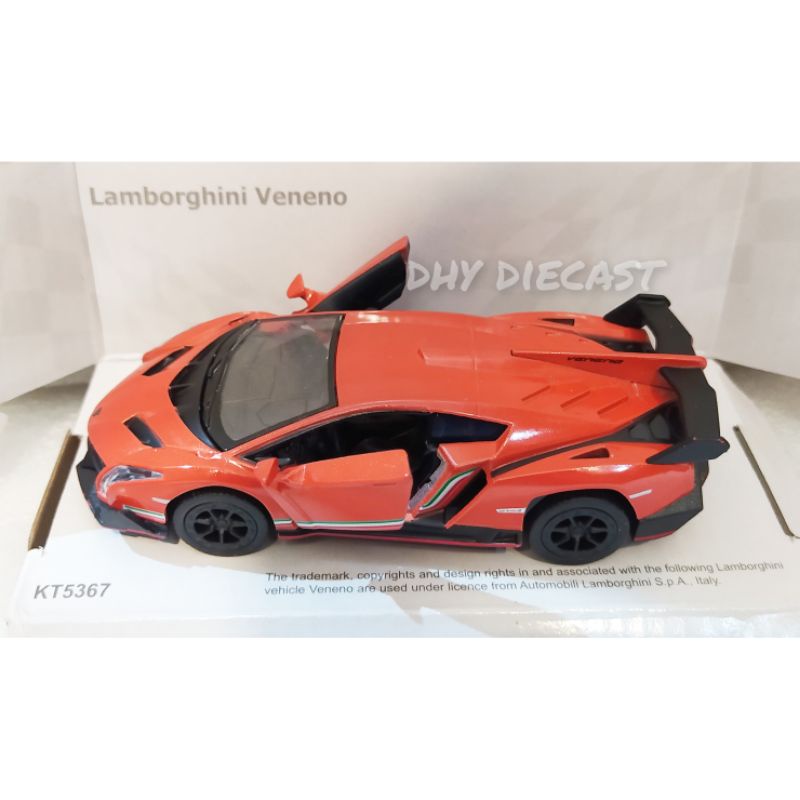 Kinsmart Lamborghini Veneno Diecast coche juguete | Shopee México