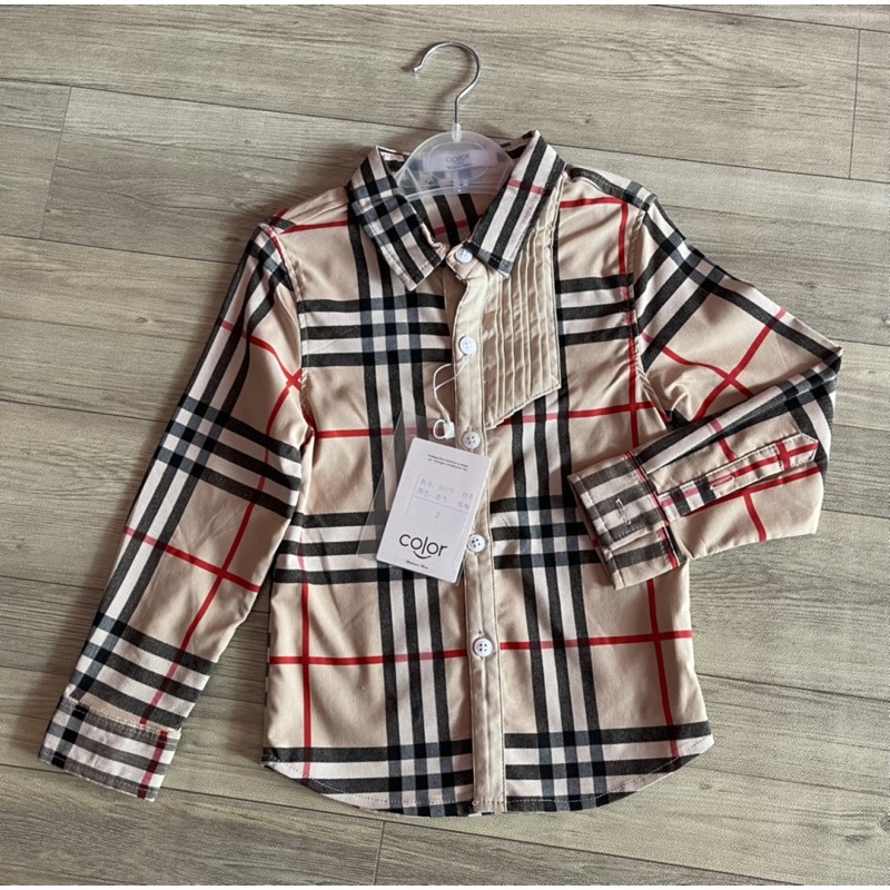 Camisa Burberry Inspired Infantil 