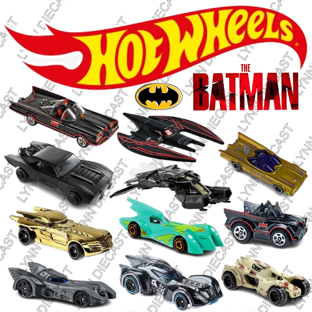 Hot WHEELS BATMAN SERIES BATPLANE BATMOBILE Shopee México