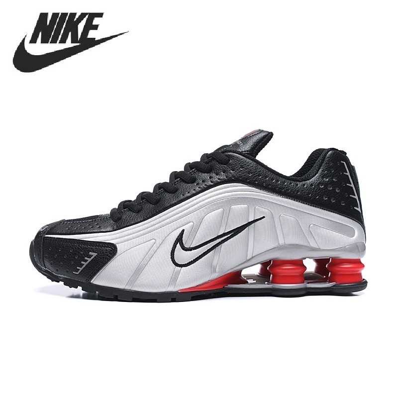 Camión golpeado tela Parpadeo original nike shox r4 hombres mujeres air column zapatillas de deporte  casual zapatos para correr | Shopee México