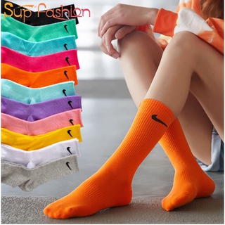 Nike Calcetines De Moda/Coloridos Para Mujer | Shopee