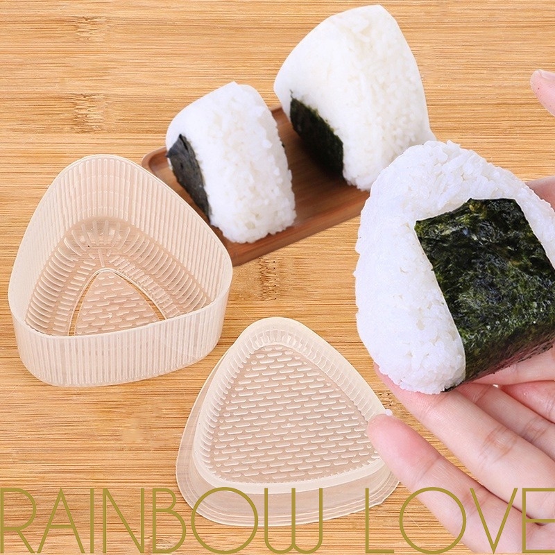 para sushi Set de 4 moldes para hacer bolas de arroz Onigiri 
