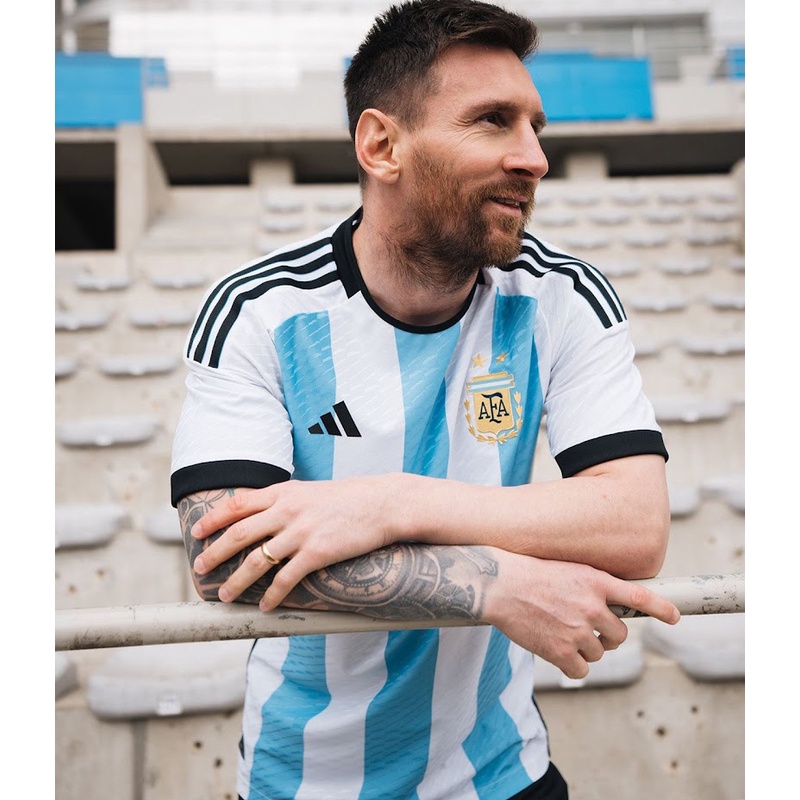 Versión De Jugador-2022 Copa Del Mundo Argentina En Casa , Camiseta De Fútbol Visitante 22-23 jersey [Para Jugadores] Personalización De