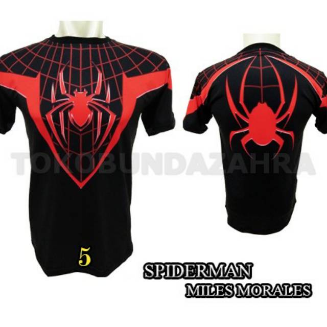 Camiseta Spiderman Miles Morales impresión completa 3D Spiderman camiseta  infantil FPS-5 | Shopee México