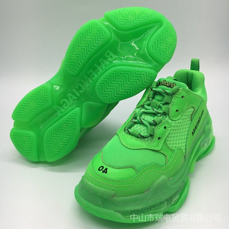 Balenciaga Triple S Verde Neon | mr-bubble.nl