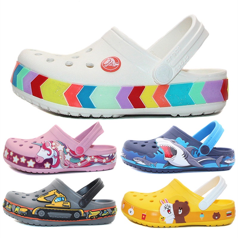 Zapatos De Niño crocs Originales Sandalias Infantiles Niñas El Para Hombres  Y Mujeres Unisex [207007] 【 026 】 | Shopee México