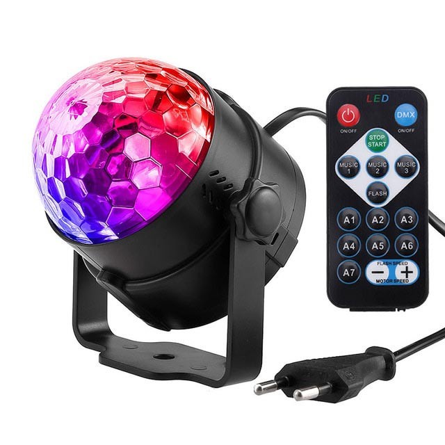 Agm colorido Disco luz Disco LED escenario luz Control remoto