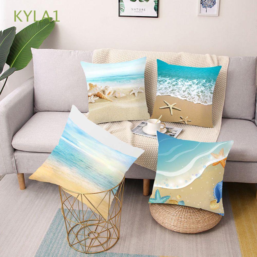 KYLA1 Funda De Almohada Para Sofá De Verano , Diseño De Playa , Para Casa ,  Oficina , Adornos , Cojín | Shopee México