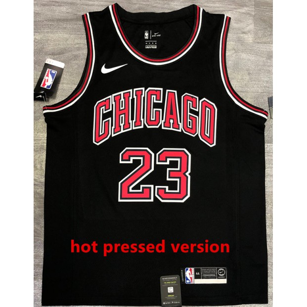 Nba Jersey 2019 Nova Nba Chicago Bulls # 23 Michael Jordan negro Nova Temporada camisas de baloncesto jerseys | Shopee México