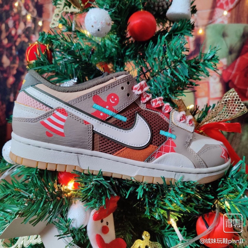Ao lai Nike duAo Navidad Pan De Jengibre Hombre De Deporte De Baloncesto diy Pintado A Mano Salvaje Grúa Fabricación 36-45 | Shopee México