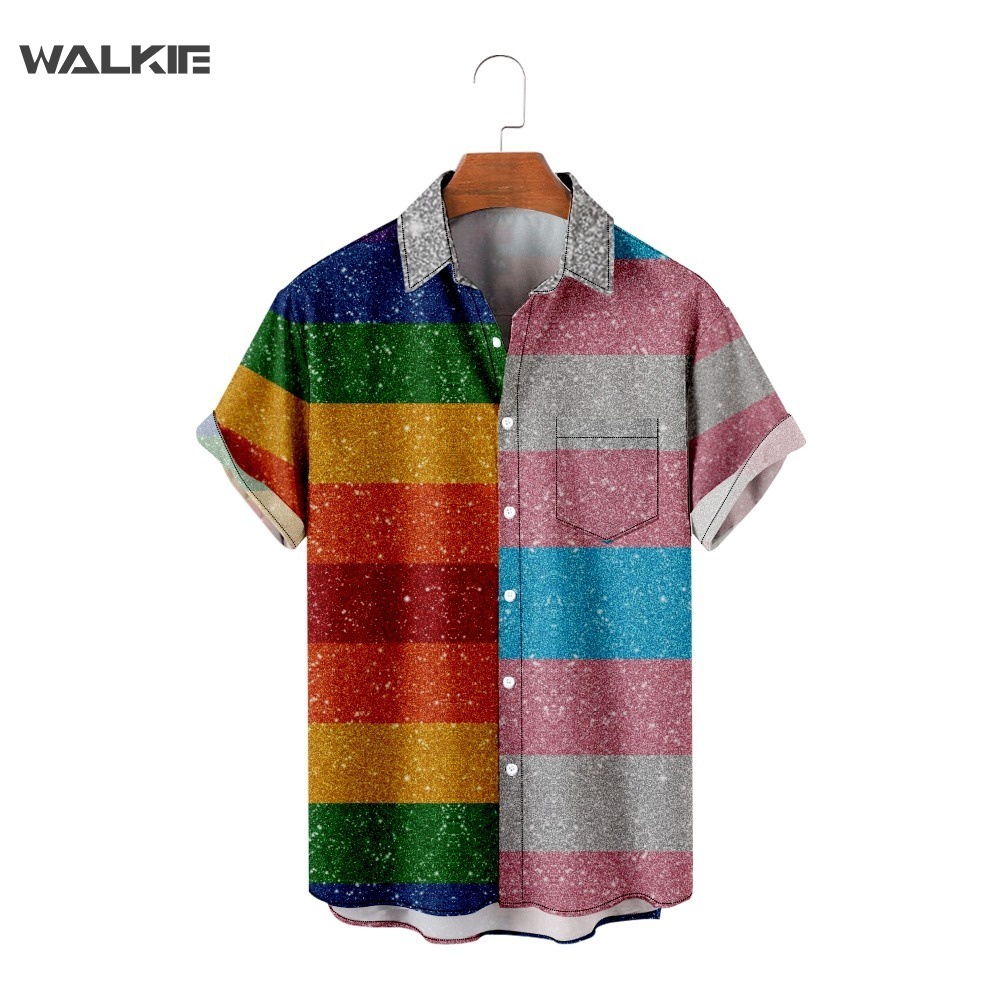 WALKIE 2022 Pride Lgbt Gay Love Lesbian Rainbow Design Print Camisetas Para  Hombre Y Mujer Verano Casual Is Tee Shirt Ropa Unisex | Shopee México