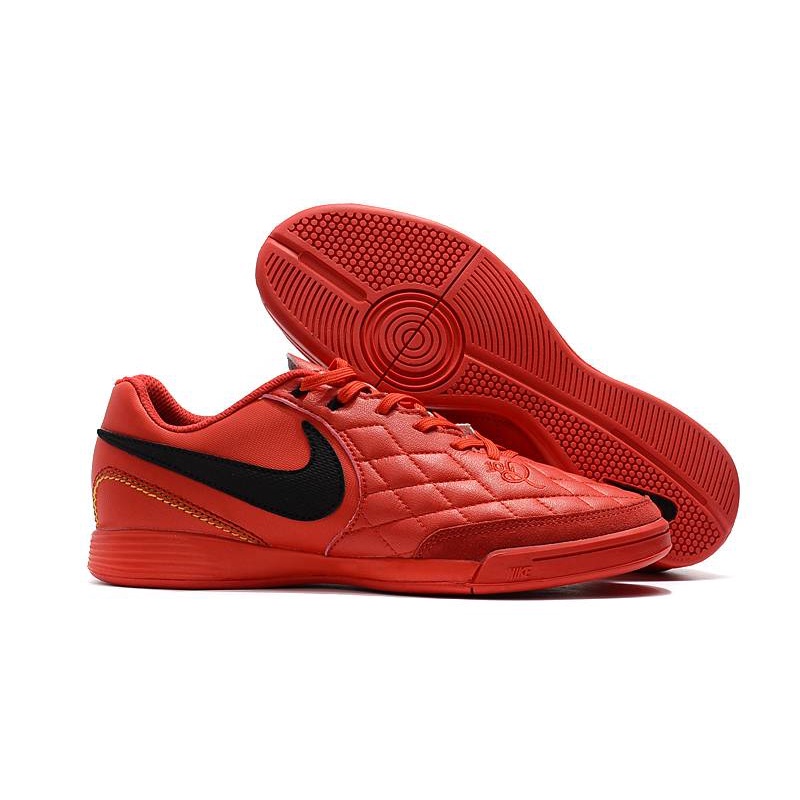 Nike Ligera Iv R10 Rojo Ic Interior Zapatillas De Deporte De Fútbol | Shopee México