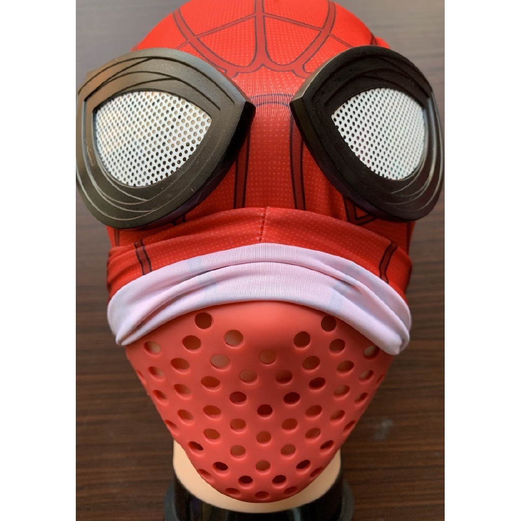 spider man faceshell spiderman mini máscara cosplay props sílice ...
