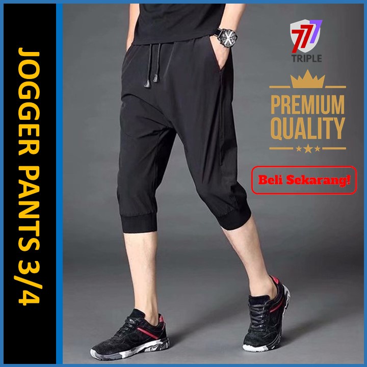 Encuentra una buena tienda Para hombres Pantalones Cortos 3/4 Capri Deportivo Para Entrenamiento Jogger Pantalones Cortos bolsillo Precio al por mayor Compras de ocio