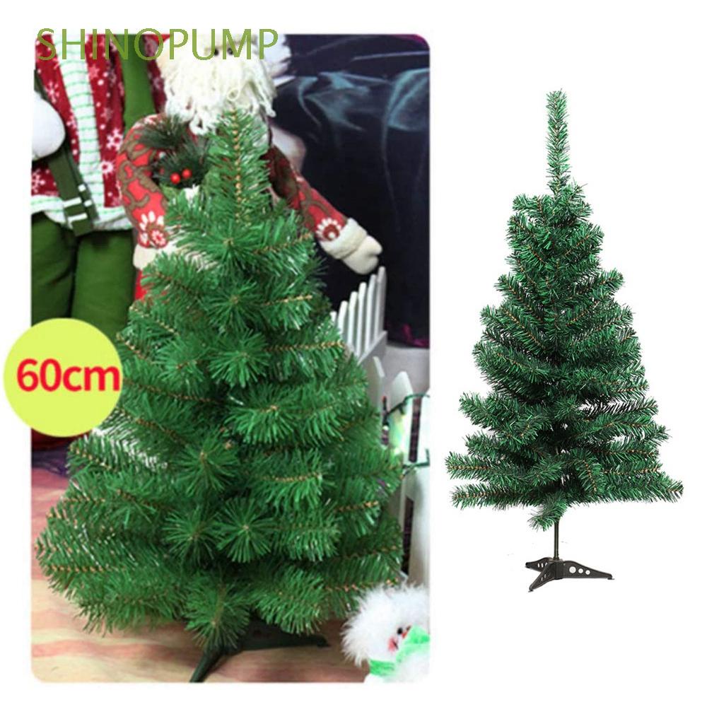 SHINOPUMP Verde Árbol de navidad artificial Cifrado Decoración de fiesta  Árbol de santa Festival Figurilla 60cm Accesorios Regalo | Shopee México