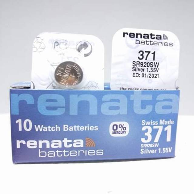 Renata batería SR920SW RENATA 371 ORIGINAL