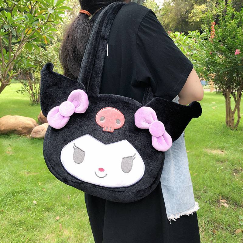 Sanrio The new little devil Kuromi girls handbag Cinnamoroll tote bag ...