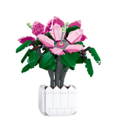 Mytopshop 698PCS MOC Lily Azalea Flores Plantas En Maceta Modelo Juguete  Educativo Bloque De Construcción Ladrillo Regalo Niños Compatible Lego |  Shopee México